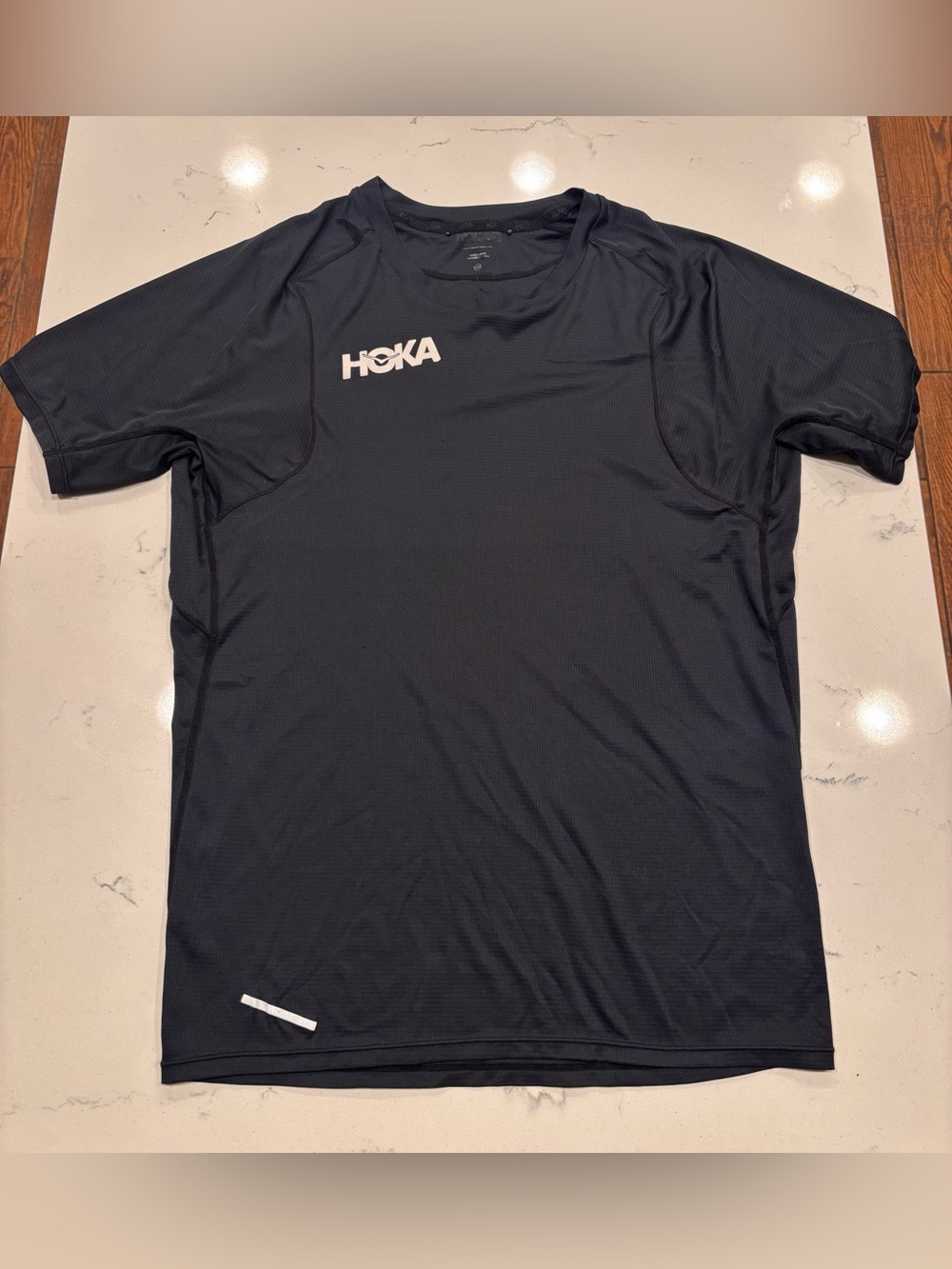 HOKA Men’s Black Athletic Short Sleeve T-Shirt XS